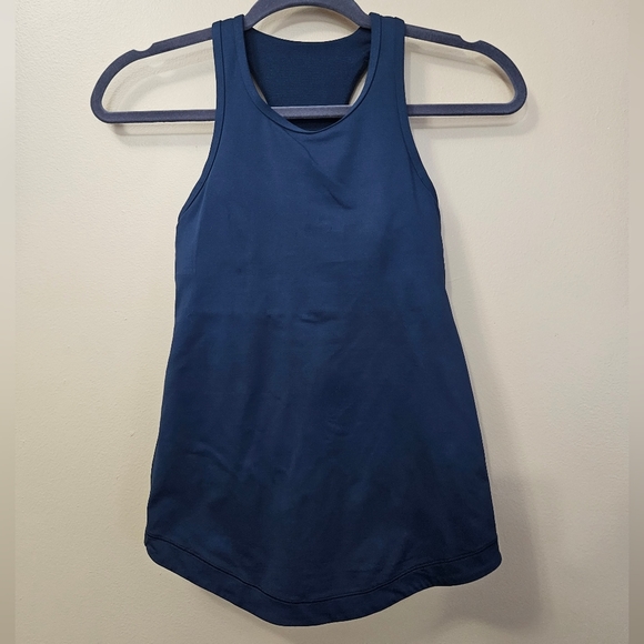 lululemon athletica Tops - 🍋 Lululemon Tank Top Blue Size 2 XXS